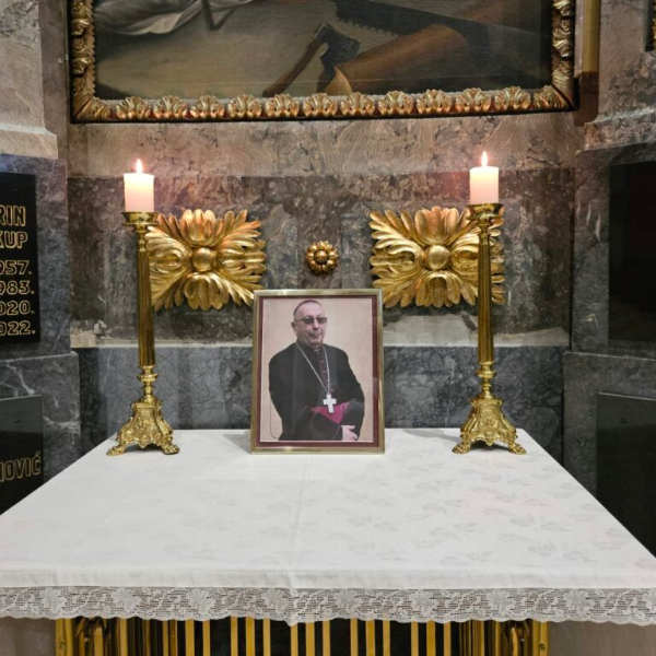 Megemlékező szentmise msgr. Slavko Večerin halálának harmadik évfordulóján