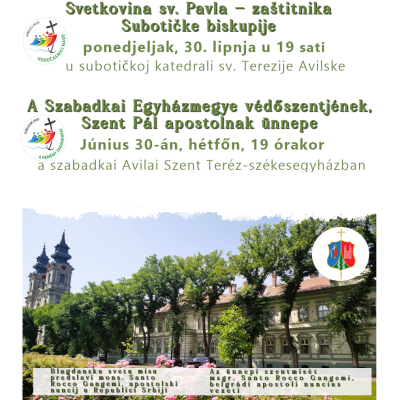 Dan Biskupije - Egyházmegyénk védőszentjének ünnepe